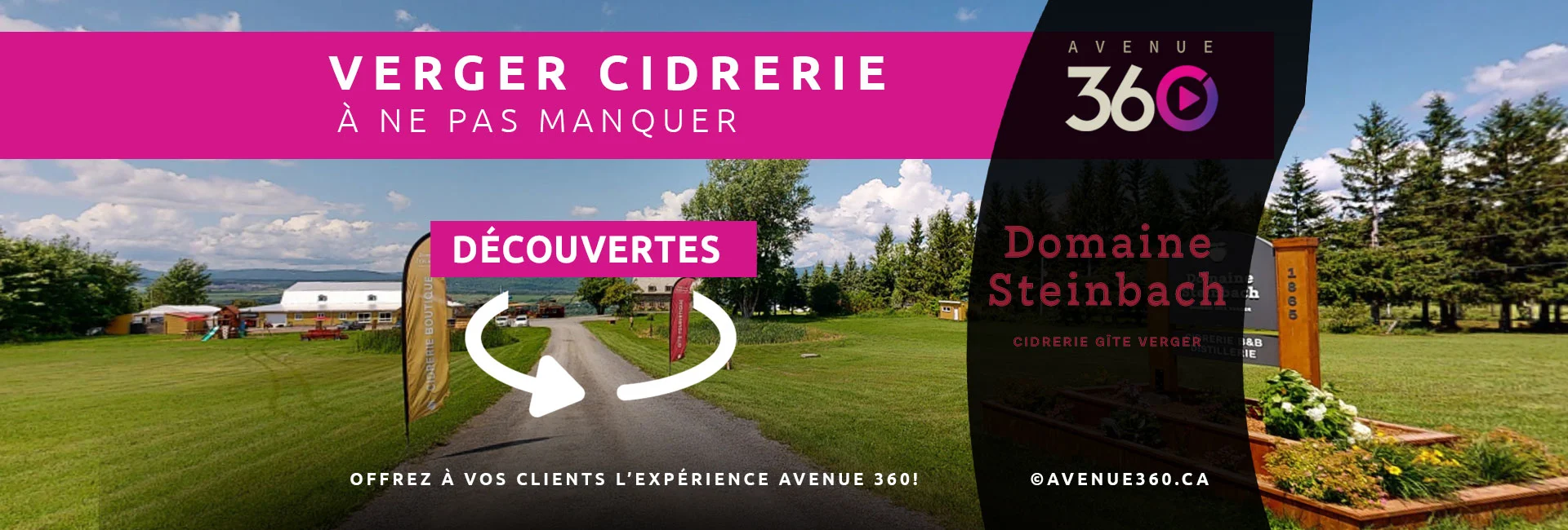 Le Domaine Steinbach : une cidrerie, un verger et un gîte à découvrir sur l’Île d’Orléans